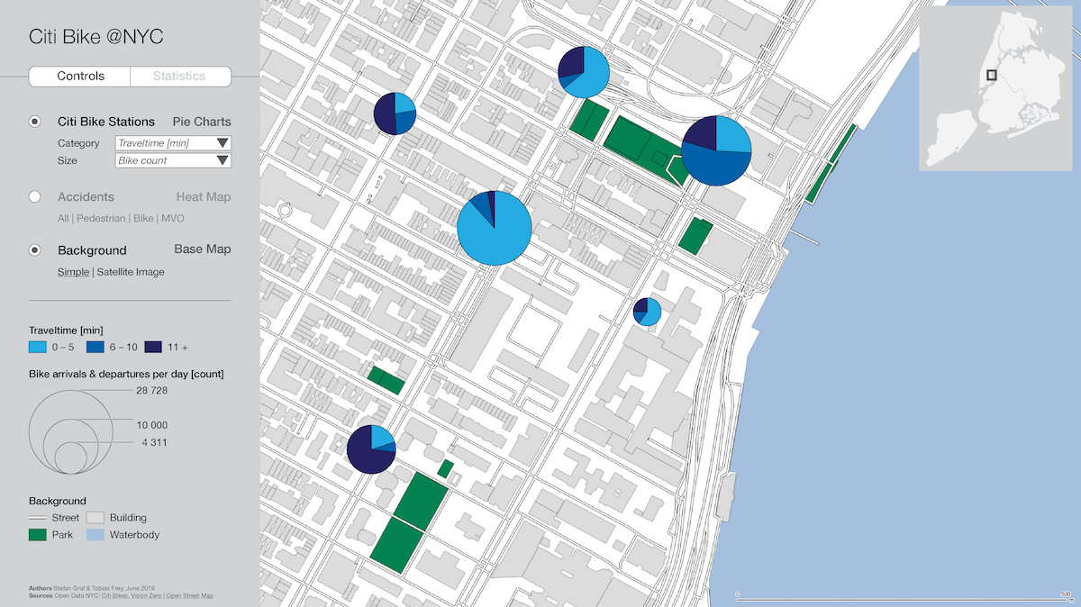 Fig 2: Mockup showing the design of the final web map application.