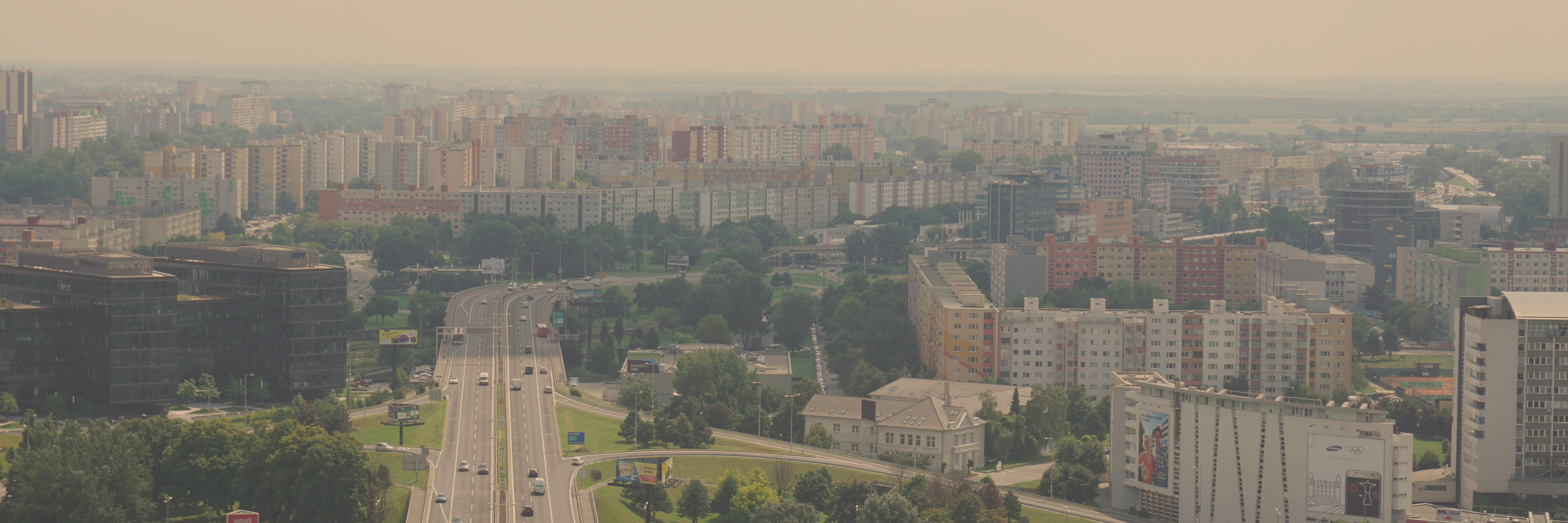 View over Bratislava, Slovakia