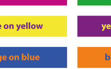 Fig. 17: Examples of color combinations. Source: Diagram by author.